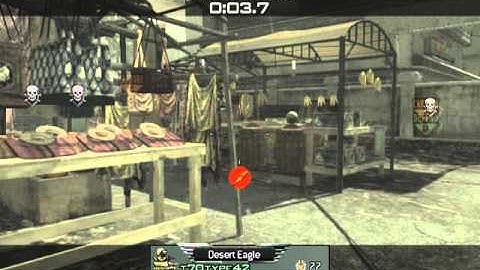 Random throwing knife final kill