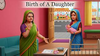 Birth of A Daughter | English story | Animated stories | Alpha Animix