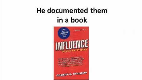 Cialdini Persuasion Tips - Using Commitment & Consistency Effectively