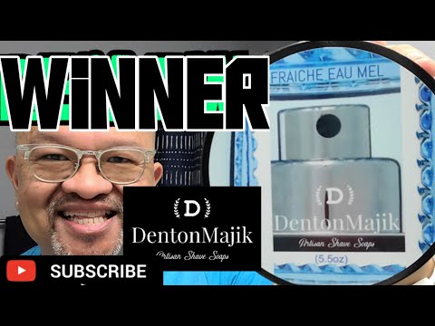 WiNNER: DENTON MAJIK FRAICHE EAU MEL SOAP SET