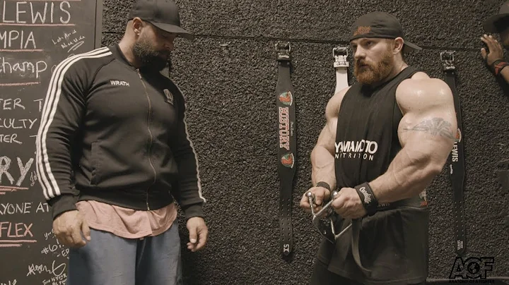 Flex Lewis, Frank McGrath & Pro Boxer Jarrell "Big...