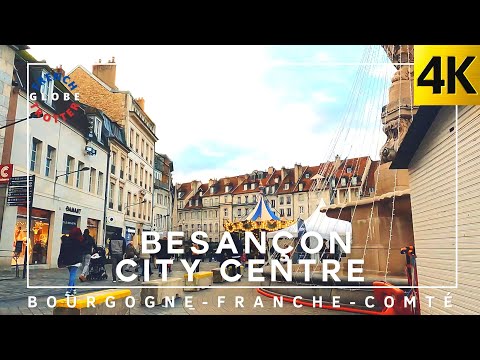 2023 BESANÇON CITY CENTRE France 🇫🇷 Complete Walkthrough Asmr Tour 4K