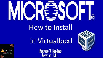 How to install Windows 1.0 on Virtualbox | MOUSE WORKING* |
