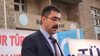 Elazığ Türk Ocağı Kerkük Basın Açıklaması