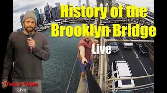 Wild History of the Brooklyn Bridge: Lecture at a Comedy Show