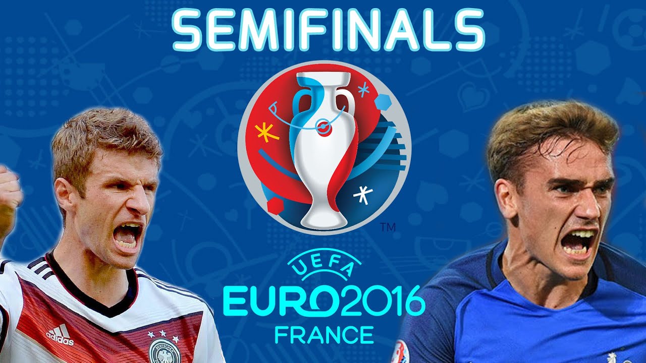 UEFA EURO 2016 Semi finals: France vs Germany (PES 16 ...