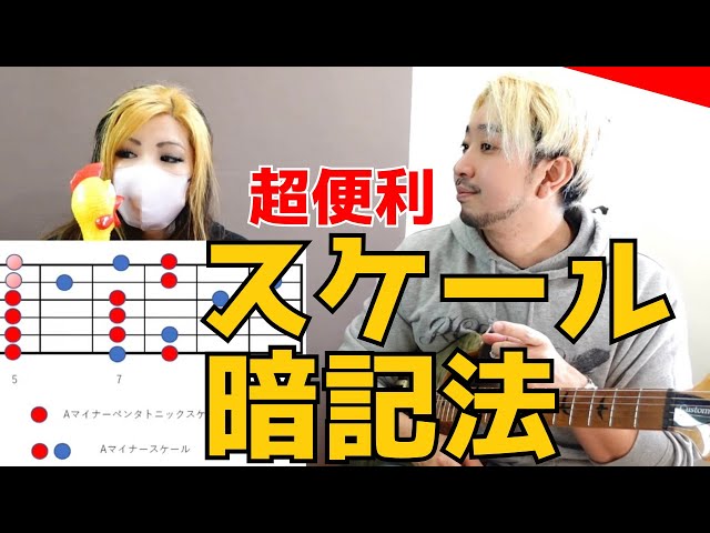複数のスケールも一瞬で実用的に覚えられる方法┃ギター練習┃ギター