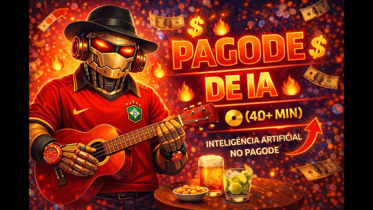 🔥 PAGODE DE IA NO BAR 🍻🤖 | 40+ MIN DE SOM PRA RELAXAR E CURTIR