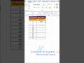 Excel formula-:किलोग्राम को ग्राम में बदलें सिर्फ 1 सेकंड में⚖️✅#excel #spreadsheetformula