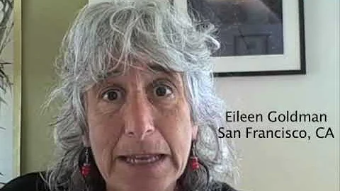 Eileen Goldman of San Francisco, CA, Urges Speaker...