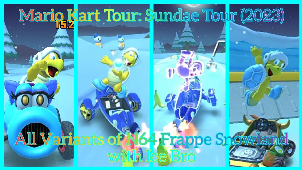 Mario Kart Tour - Sundae Tour Trailer 