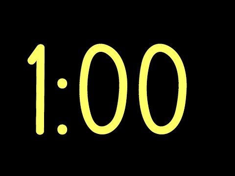 Unmellow Yellow Countdown Timer -1 minute