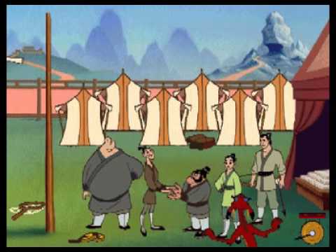 PSX PS1 Disney's Mulan - Story Studio - YouTube