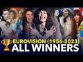 All winners of eurovision song contest 19562023