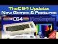 TheC64 "Maxi" Excellent Update: Cart Freeze, Soft Reset, Tape Controls, and New Games