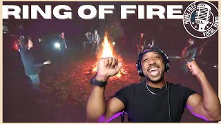 Video thumbnail of "Ring of Fire by Home Free feat. Avi Kaplan Johnny Cash Cover Reaction"