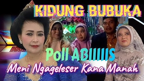 Meni Ngageleser kana Manah Suanten Mamah Bosih Kidung Bubuka Lingkung Seni Sri Kencana Wangi