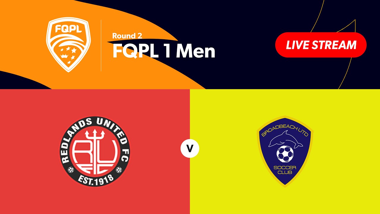 FQPL 1 Men Round 2 - Redlands United vs. Broadbeach United