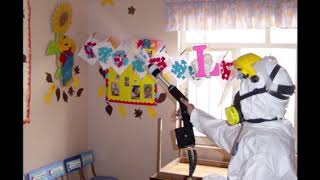 New Look Clean Infection Control Services Uk - Electrostatic Spraying Fogging System