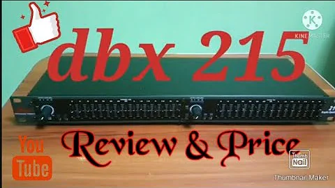 dbx equalizer 215 review & price