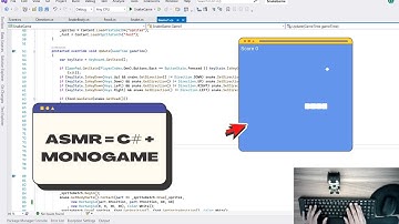 ASMR Programming - C# / .NET Mono Game - Snake Game - Just Coding No Talking