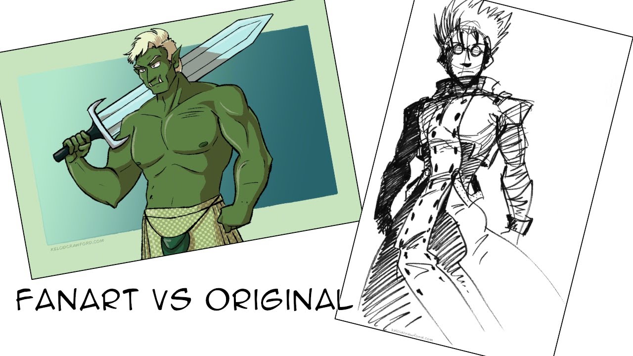 Battle of the Aesthetics: Anime Fan Art vs Official Merch