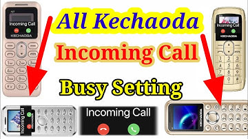 Alle inkomende oproepen van Kechaoda opgelost/Mobiele instellingen maken