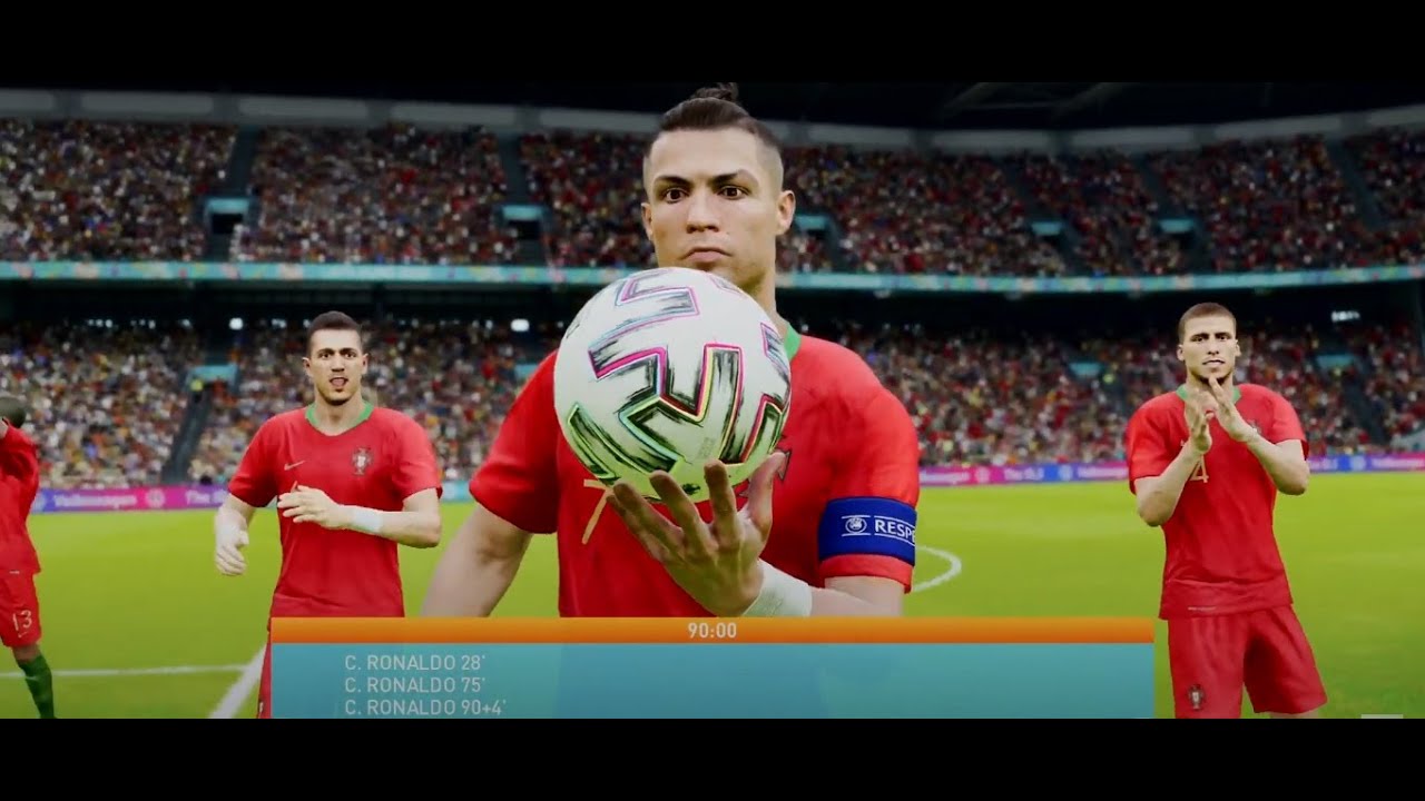 PES 2020 EURO 2020 Portugal v Poland Round of 16 New DLC!