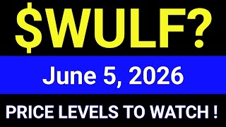 WULF Stock (TeraWulf Inc.) WULF Stock Technical Analysis | June 5, 2026