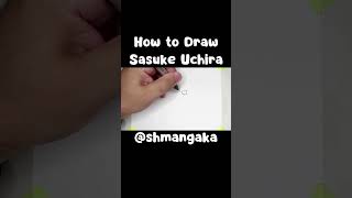 How to Draw Sasuke Uchira