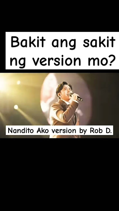 nakakadala sa emosyon habang pinaparinggan ang version nato 