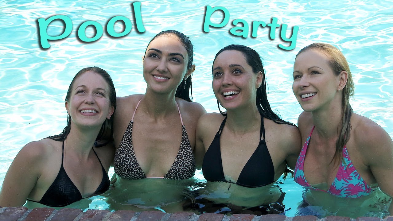 girls like you Pool Party - Zuzka & Jesse Vlog #13