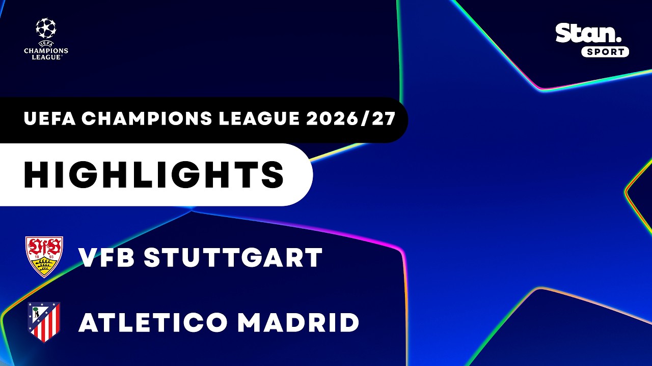 VFB Stuttgart v Atletico Madrid | Highlights | UEFA Champions League 2026/27