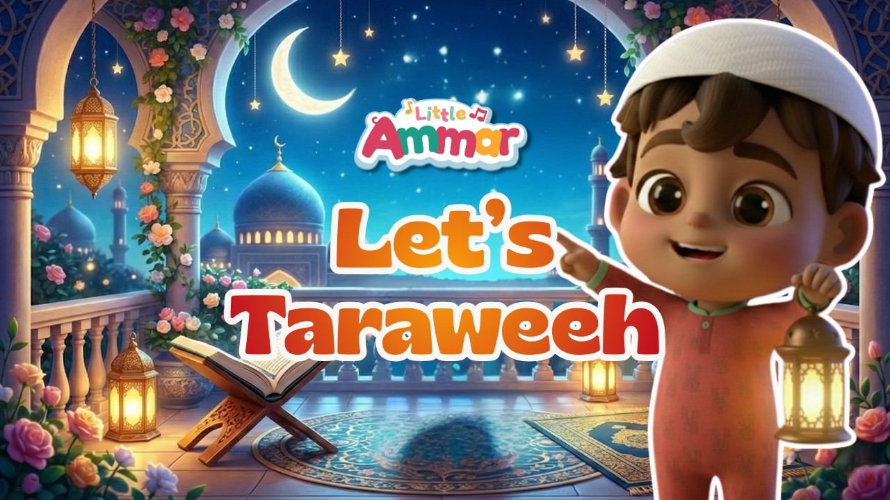 Ramadan Night Fun 🌙 Let’s Tarawih With Little Ammar | Durioo+ The Makers Of Omar & Hana