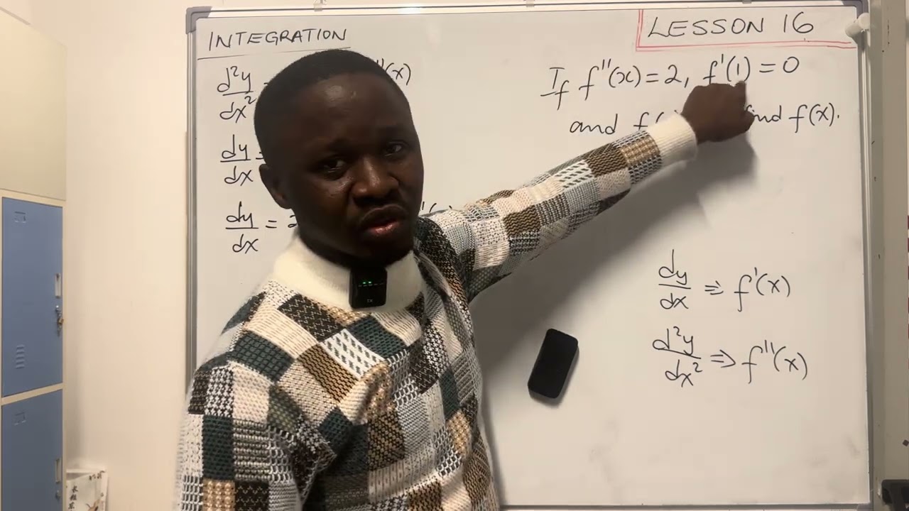 Integration : Lesson 16