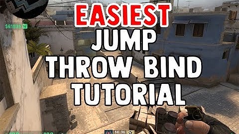 CSGO-Easiest Jump Throw Bind - Fastest way 2019