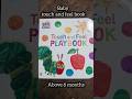 Best Touch and Feel Book for Babies|| The very hungry caterpillar 🦋 Touch and feel book #babybooks