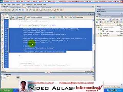 aula 50 java ee - Aprimorando a pagina Login