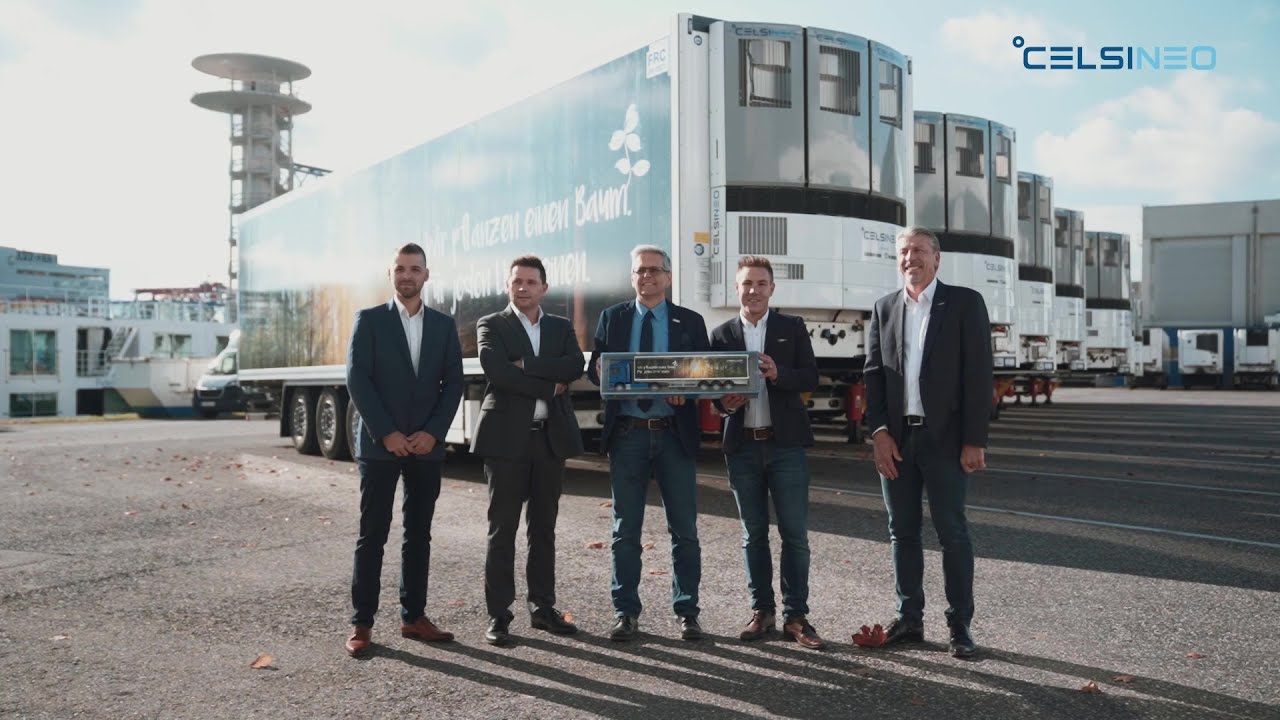 DONAULAGER LOGISTICS with 10 new modular CELSINEO refrigeration units on Krone Cool Liner vehicles