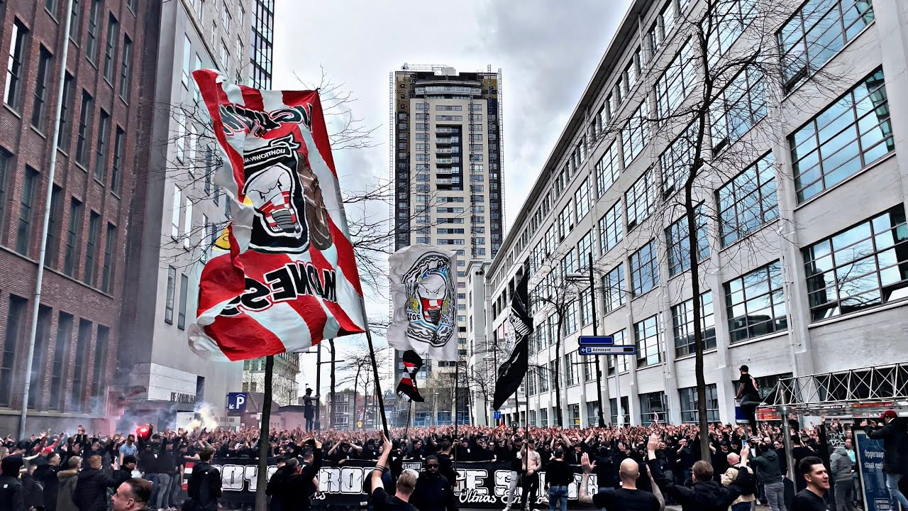 March/Corteo voor PSV-Ajax door 💀 BFTS & LM’07 💡: 23/04/2023 : 3-0