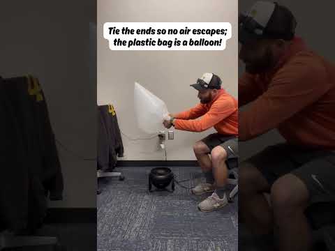 Play Keepy Uppy! Using a Plastic Bag! Alternative to Latex Balloons! Make It Seasonal! #physed