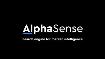 Make data-driven decisions with confidence | AlphaSense