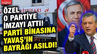 Özgür Özel Yeni Parti Için Hamleyi Yaptı O Partinin Binasına Mansur Yavaş Posteri Asıldı