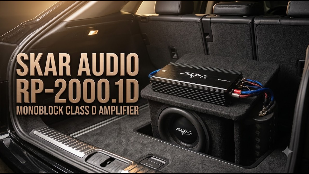 Skar Audio RP-2000.1D Monoblock Class D MOSFET Amplifier - Review