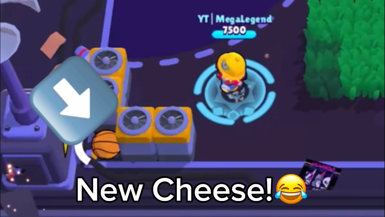 NEW CHEESE in BRAWL STARS!😂🏀 - YouTube