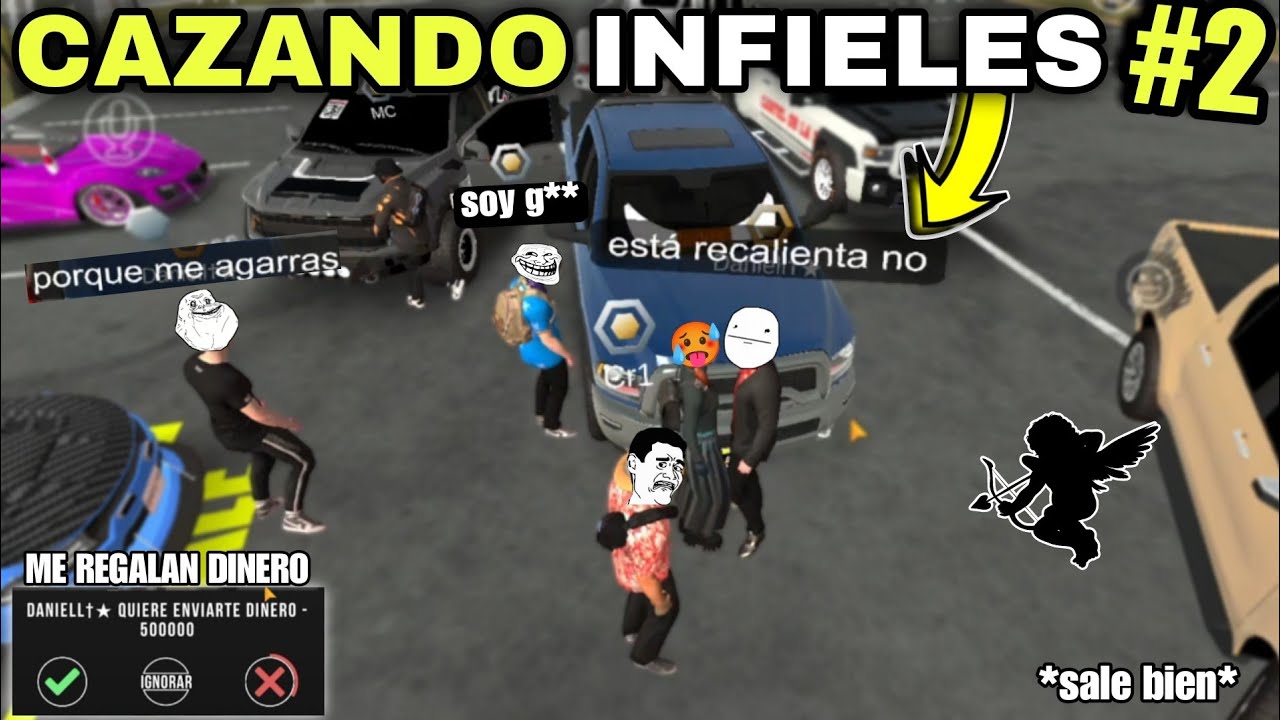 CAZANDO INFIELES 🤣 EN SAN VALENTÍN 💘 EN Car Parking Multiplayer | ME REGALAN COCHES😎👍🏻