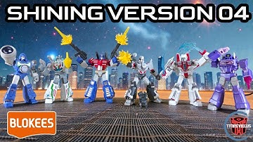 @Blokees Transformers Shining Version 04 Spark of Deception Model Kits