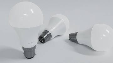 Modeling, Texturing and Rendering a LED bulb in Blender