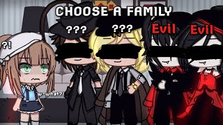 CHOOSE A FAMILY but.. || GLMM || Part 4/4 || Story || krenzoolo xd
