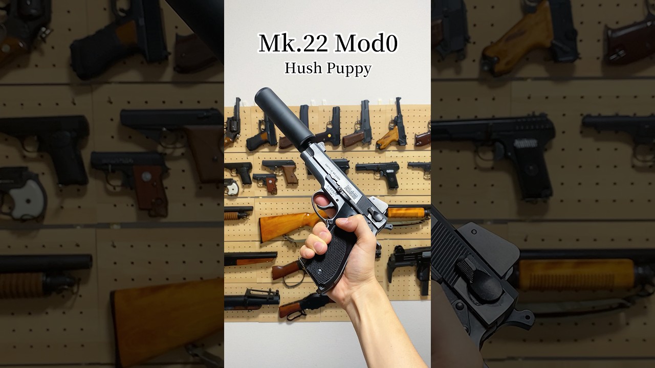 【Mk.22 Mod0 "Hushpuppy"】 #toyguns #モデルガン